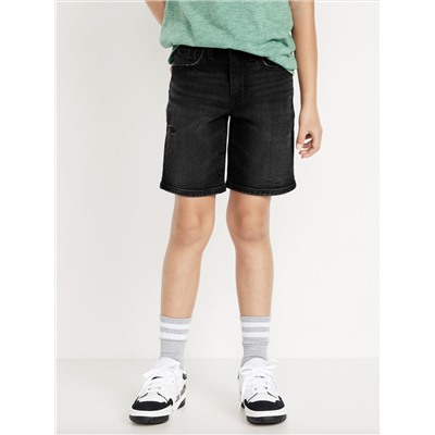 Above Knee 360° Stretch Ripped Jean Shorts for Boys