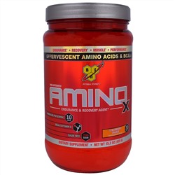 BSN, Amino-X, Endurance & Recovery Agent, Strawberry Orange 15.3 oz (435 g)