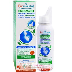 Puressentiel Respiratoire Hygiène Nasale Spray Hydratant 100 ml