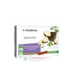 ArkoPharma ArkoFluides - Radis Noir - BIO 20 ampoules