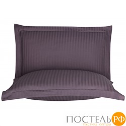 Наволочки Karven Stripe Satin 50*70 (+5см) 2 шт k.murdum/т.лиловый