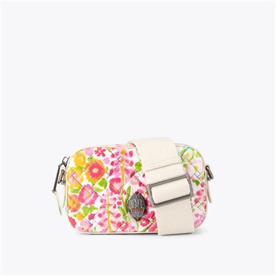 FLORAL COUTURE SMALL KENSINGTON CAMERA BAG  KURT GEIGER LONDON