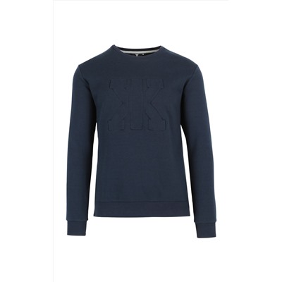 TRACK SWEATER NAVY