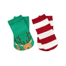 Deer & Stripe Socks