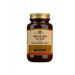 Solgar Brewer's Yeast With Vitamin B12 250 Tablet 6796