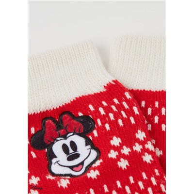 Haussocken mit weihnachtlichem Disney Minnie-Motiv