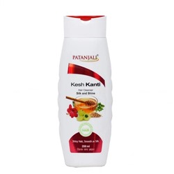 PATANJALI Kesh Kanti Silk And Shine Hair Cleanser Шампунь для волос Кеш Канти Шёлк и блеск 200мл