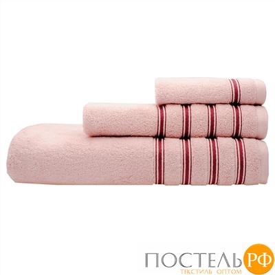 Эдем 90*145 розовое полотенце Микрокоттон
