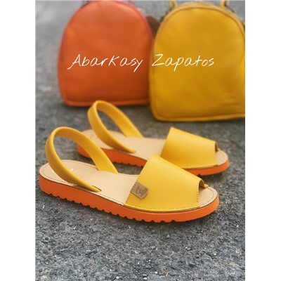 AB.ZAPATOS · 3201 OCRA+AB.Z · Pelle · mochila NAPA (630) NARANJA-AMARILLO