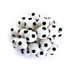 Тайская гирлянда «Футбольные мячики» / Lightening ball "Football" 20 шариков
