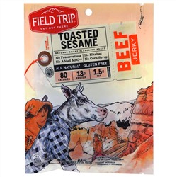 Field Trip Jerky, Toasted Sesame Beef Jerky, 2.2 oz (62 g)