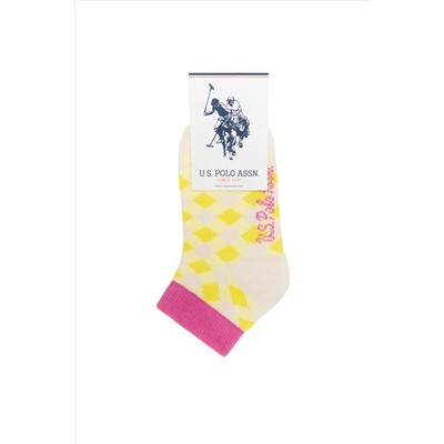Kız Çocuk Neon Sarı Çorap