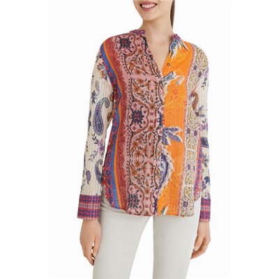 Camisa boho paisley