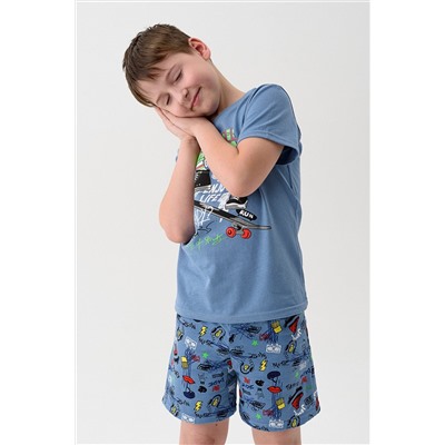Пижама с шортами Пижама Роллер-спорт НАТАЛИ #978993
