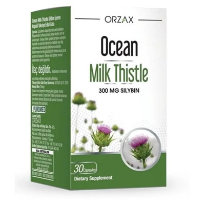 Ocean Milk Thistle 30 капсул Orzax