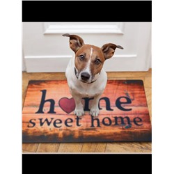 Fußmatte Home Sweet Home in Bunt - (L)60 x (B)40 cm