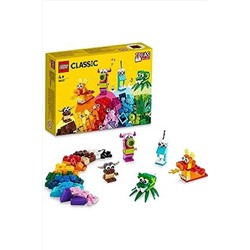 LEGO ® Classic Yaratıcı Canavarlar 11017 - 4 Yaş ve Üzeri için Oyuncak Yapım Seti (140 Parça) 5472