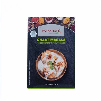 PATANJALI Chaat Masala Приправа для фруктовых салатов 100г