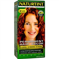 Naturtint, Стойкая краска для волос, 8C, медный блонд, 5,28 жидких унций (150 мл)