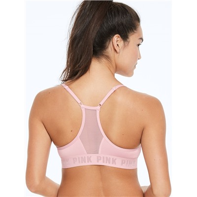 PINK ULTIMATE LIGHTLY LINED SPORTS BRA