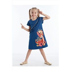 Denokids Dream Fırfırlı Kız Çocuk Elbise CFF-20Y1-029