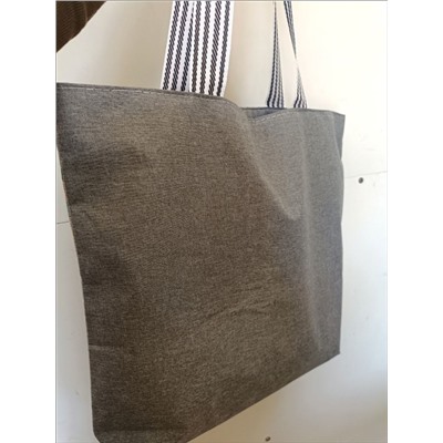 Классные вместительные текстильные сумки-шопперы на молнии