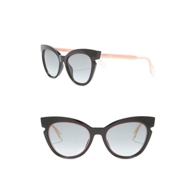 FENDI 51mm Cat Eye Sunglasses