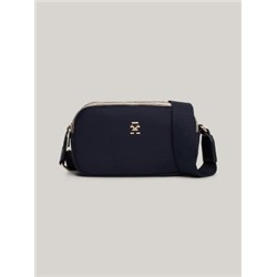 Signature Stripe Zip Crossbody Bag