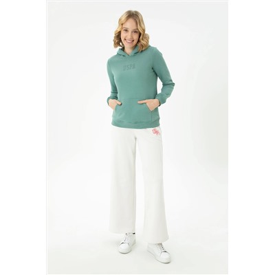 Kadın Mint Basic Sweatshirt