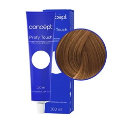 Профессиональный крем-краситель для волос Concept Profy Touch 8.37 Светлый золотисто-коричневый, 100 мл