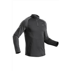 DecathlonErkek Uzun Kollu Outdoor Tişört - Siyah - Sh100