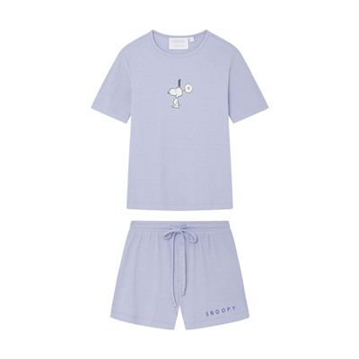 Pijama corto algodón Snoopy