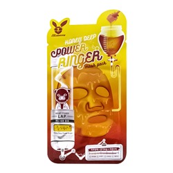 Elizavecca Power Ringer Mask Pack Honey Deep Тканевая маска с медом 23мл