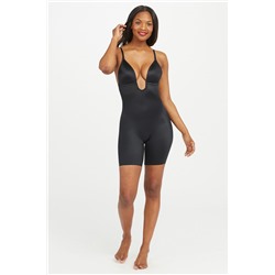 Body reductor escote U negro Spanx