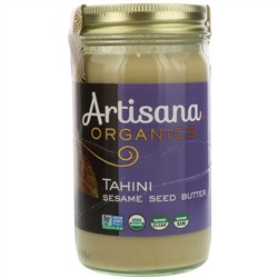 Artisana, Тахини, масло из семян кунжута, 397 г (14 унций)