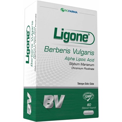 RCFARMA Комплекс Ligone Berberis Vulgaris Берберис Вульгарис 60 капсул