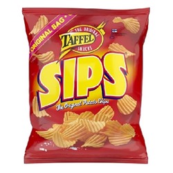 Taffel Sips соленые картофельные чипсы 145г