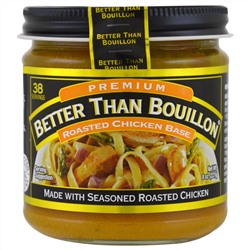 Better Than Bouillon, Основа из жареной курицы, премиум, 8 унций (227 г)