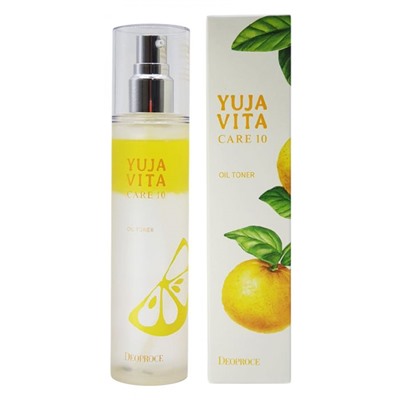 DEOPROCE YUJA VITA CARE 10 OIL TONER Тонер для лица с маслом из кожуры юдзу 120мл