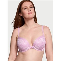 Push-Up Lace-Cup Bra