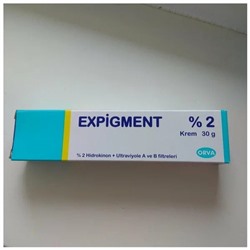 Expigment (Экспигмент) 2 % крем от пигментных пятен на лице и теле, 30гр