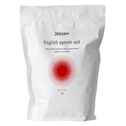 Соль для ванны "English epsom salt" с натуральным эфирным маслом розмарина и мяты