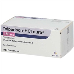 TOLPERON 150 mg film kaplı tablet (Мидокалм аналог)