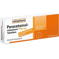 Paracetamol-ratiopharm® 500 mg