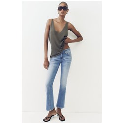 ZW SLIM LOW-RISE CROPPED JEANS