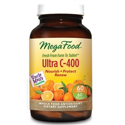 MegaFood, Ultra C-400, 60 таблеток