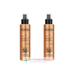 Filorga UV-Bronze Body Corps Spray Solaire Anti-Age SPF50+ Très Haute Protection 2x150ml * PROMO LE 2EME A 50% *Lot  × 2