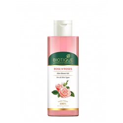 BIOTIQUE Advanced Organics Rose N'Roses Glow Shower Gel Гель для душа с розовой водой 200мл