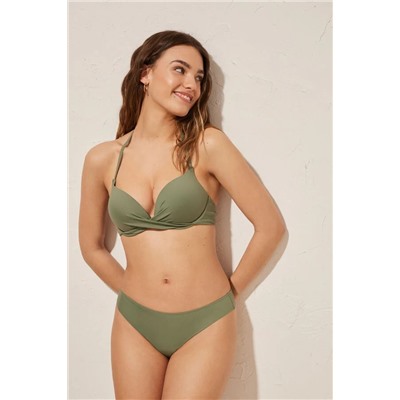 Braga bikini brasileña verde