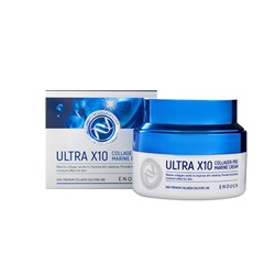 ENOUGH Ultra X10 Collagen Pro Marine Cream Крем для лица с коллагеном 50мл